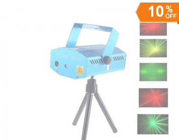 (image for) Mini Red Green Moving Party Laser Stage Light